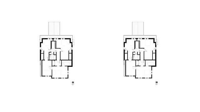 Floor plan of a modern farmhouse in Waterford, Connecticut