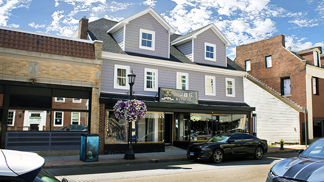 A commercial renovation in New London, Connecticut