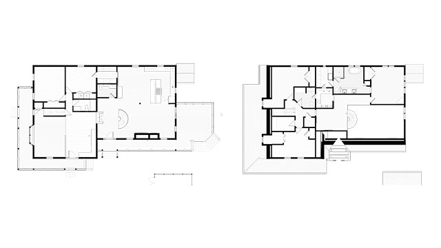 Plan of a Farmhouse Addition in Feeding Hills, Massachusetts