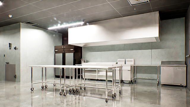 Interior of a Shah's Halal Food in Groton, Connecticut