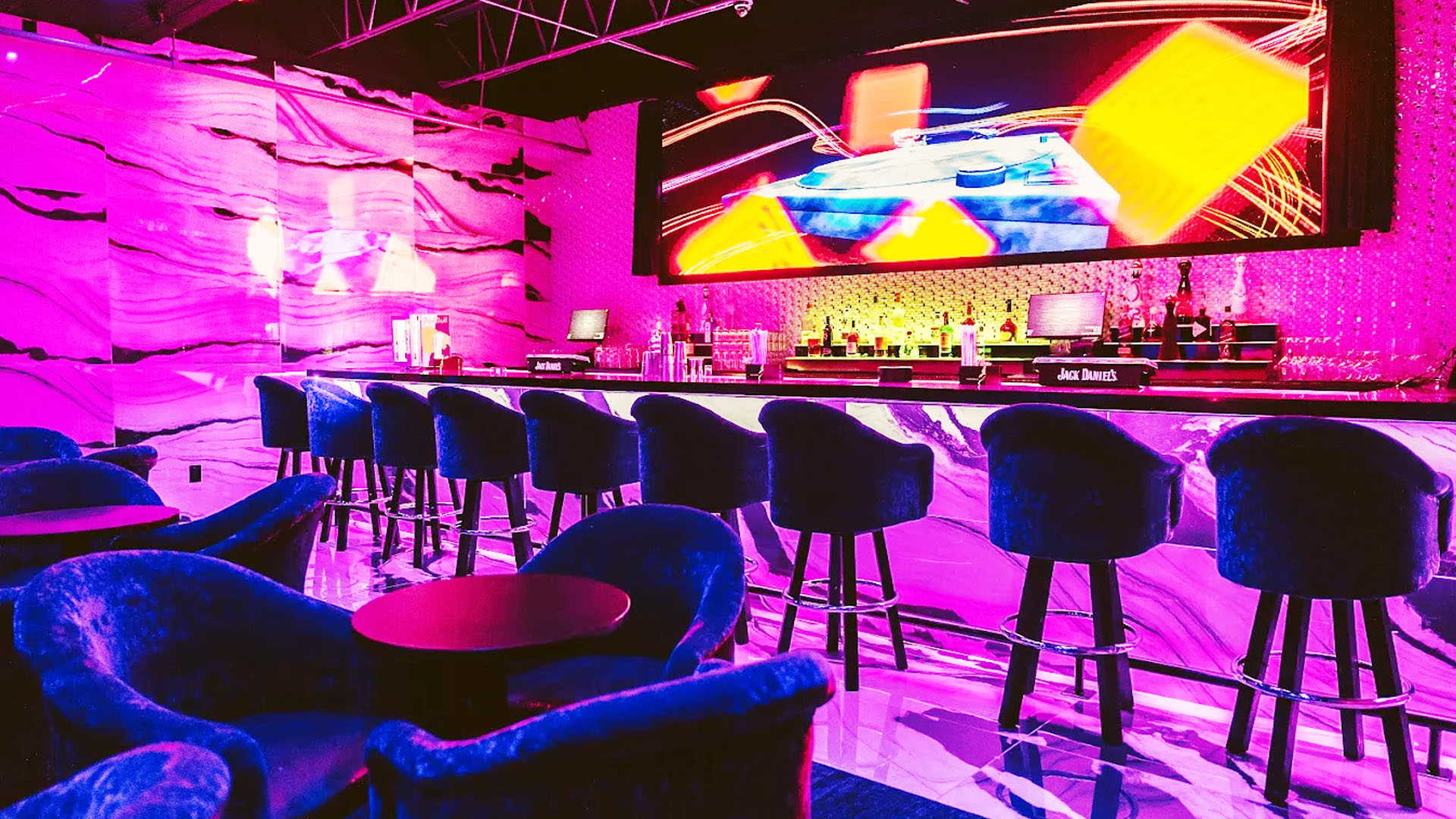 Interior of a Nightclub Renovation in Stamford, Connecticut