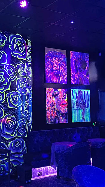 Interior of a Nightclub Renovation in Stamford, Connecticut