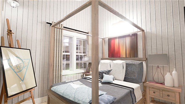 Rendering of a guest house in Waterford, Connecticut